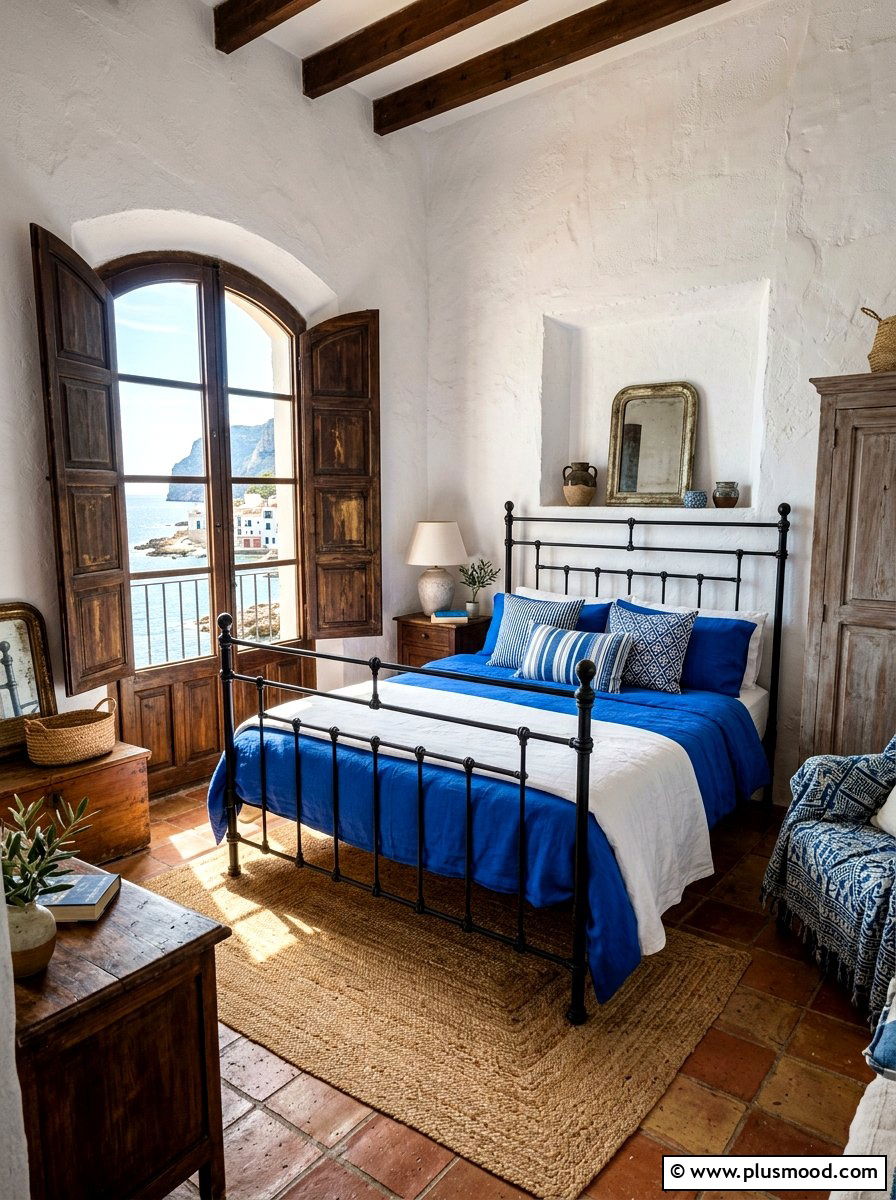 Mediterranean coastal bedroom - 25 coastal summer bedroom ideas