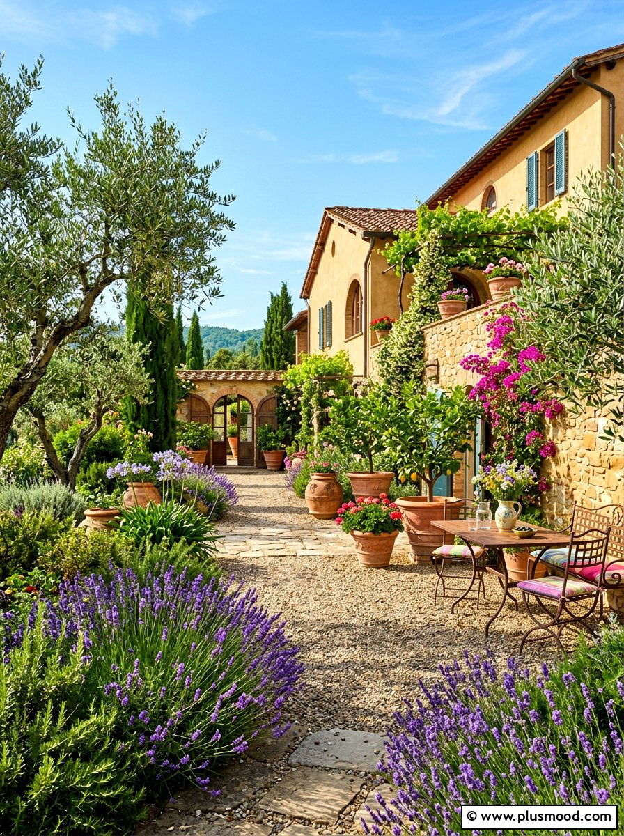 Mediterranean garden style - 25 summer hot weather landscaping ideas