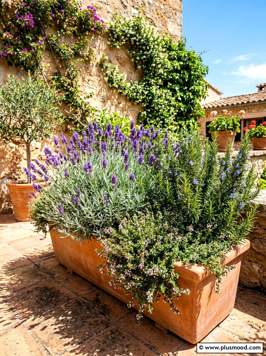 Mediterranean herb garden - 25 summer herb garden ideas