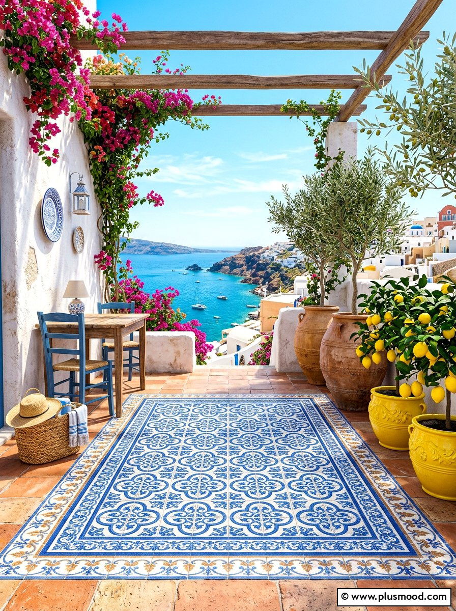Mediterranean tile porch - 25 summer front porch styling ideas