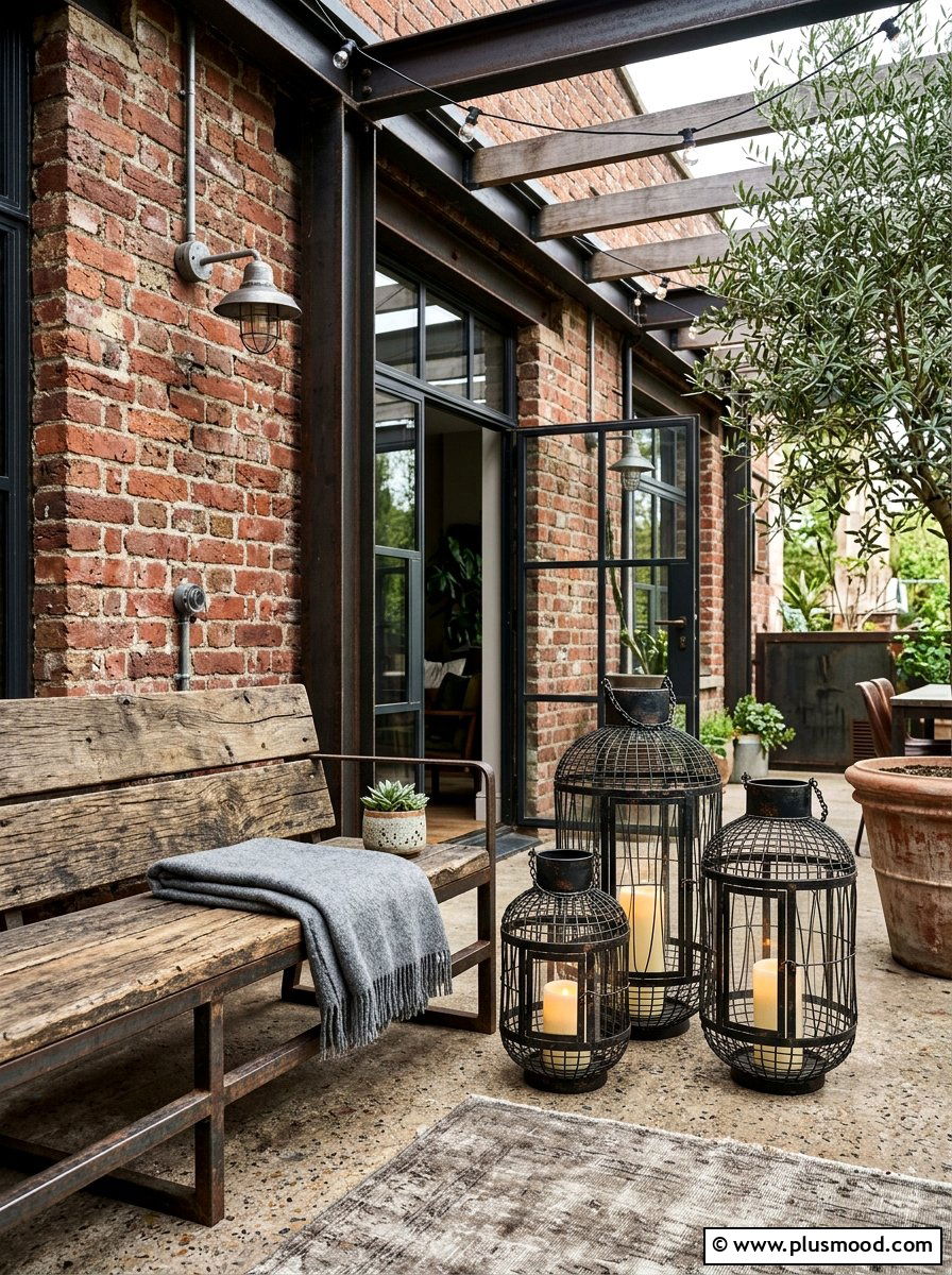 Metal Cage Lanterns - 25 summer patio lighting ideas
