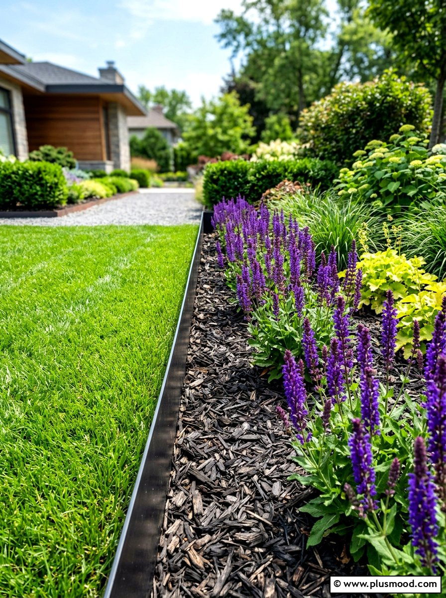 Metal Garden Edging - 25 summer garden edging ideas