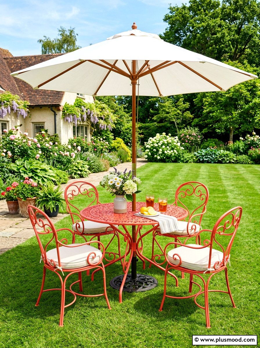 Metal Patio Furniture Paint - 25 budget summer garden ideas