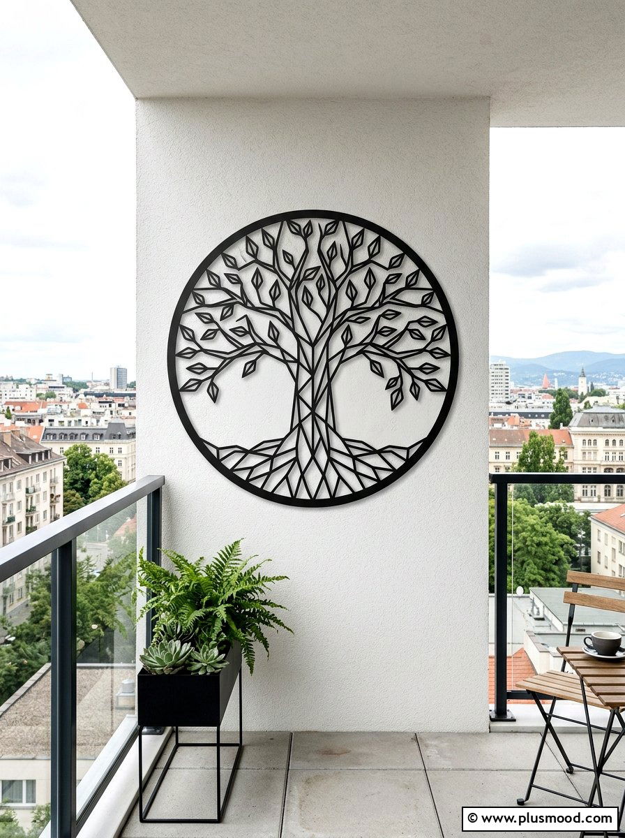 Metal Wall Art - 25 summer balcony wall decor ideas