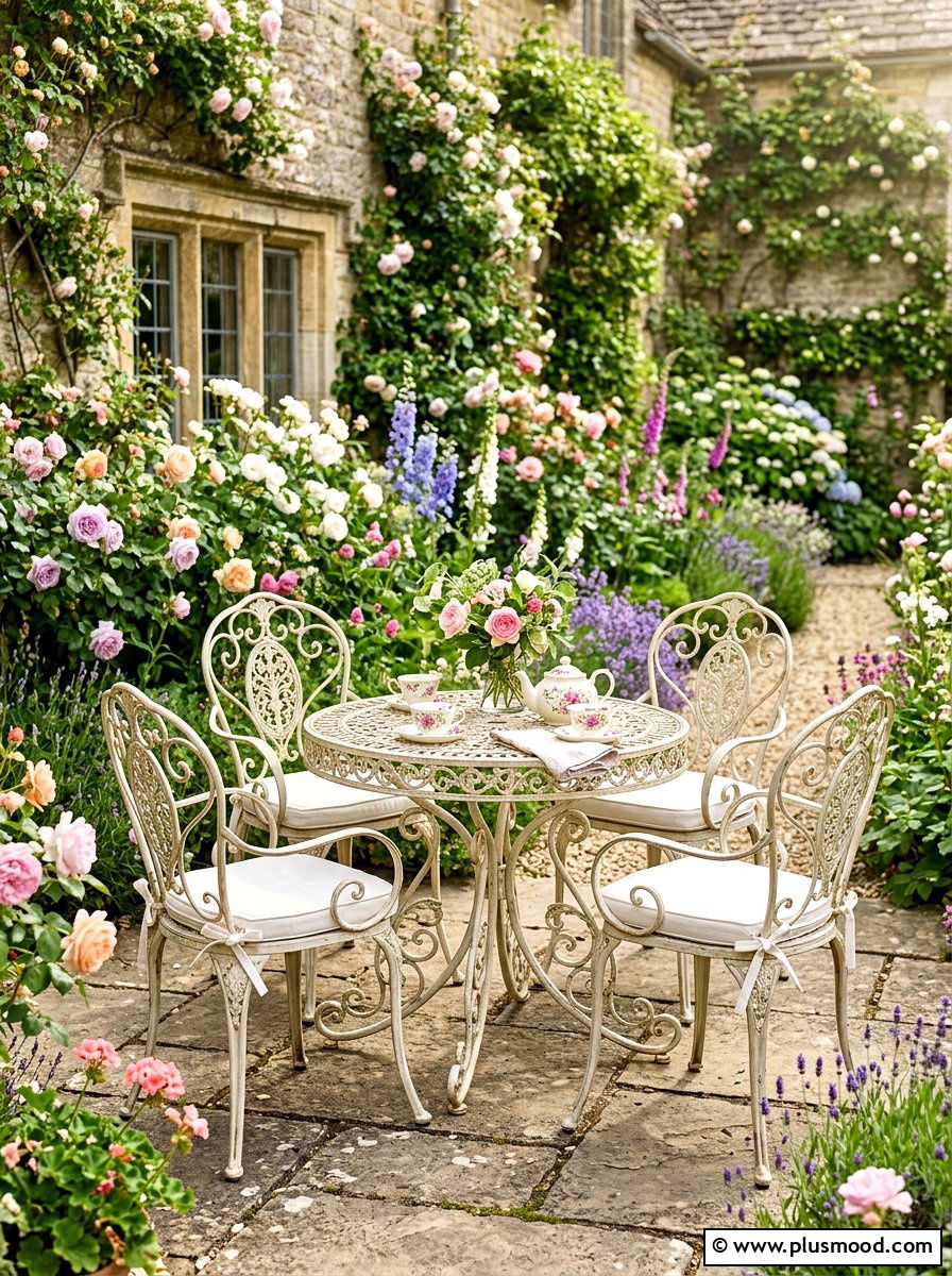 Metal garden furniture - 25 summer garden seating ideas