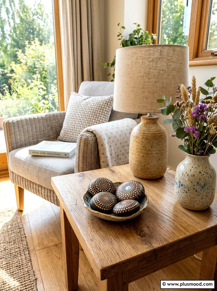 Metallic Dot Pattern - 25 painted rock ideas with metallic paint