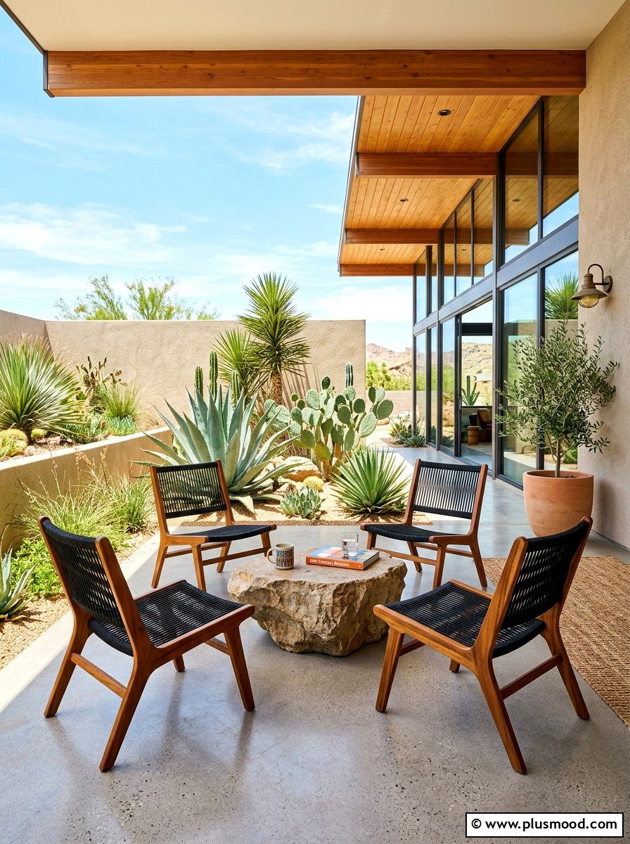 Mid Century Modern Patio - 25 summer patio furniture ideas