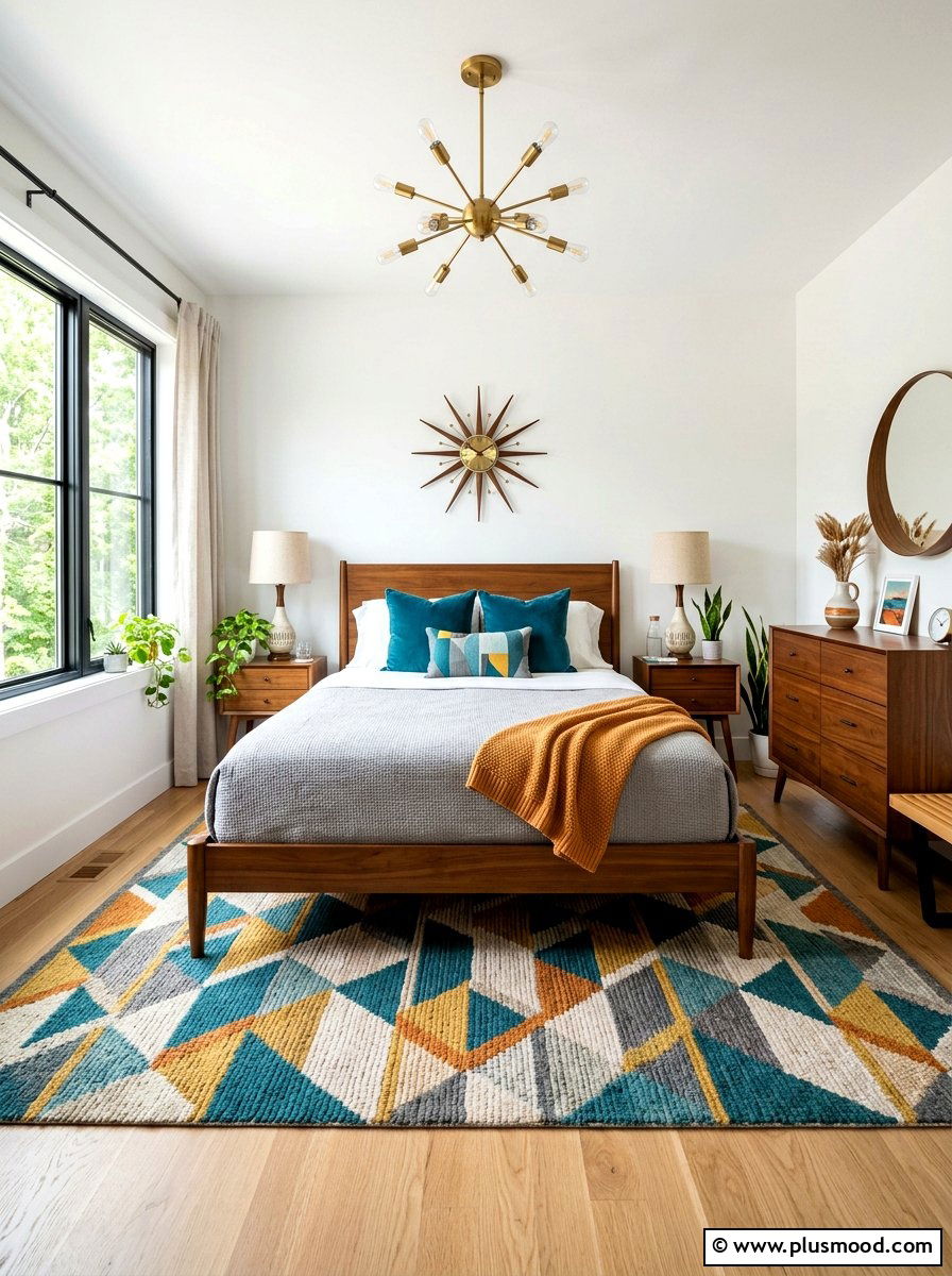 Mid century modern guest bedroom - 25 summer guest bedroom ideas