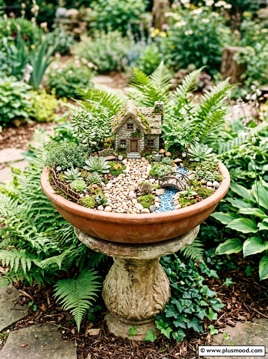 Miniature Fairy Garden - 25 summer garden ideas on a budget