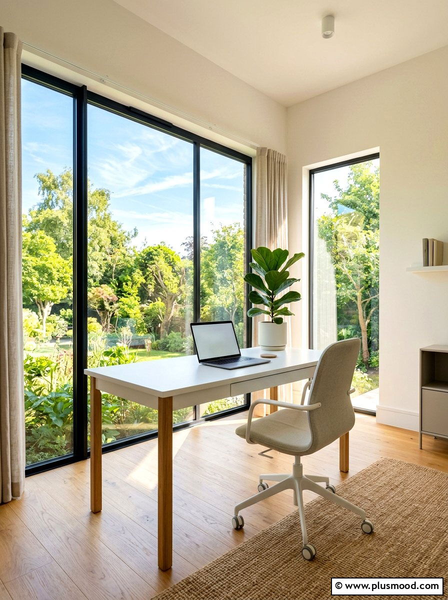 Minimalist Airy Workspace