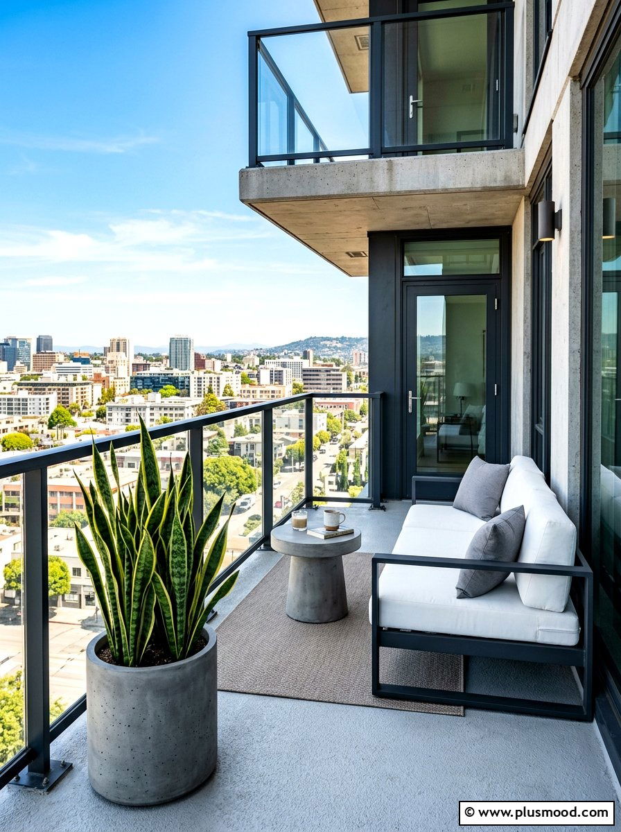 Minimalist Balcony Furniture - 25 summer modern balcony ideas