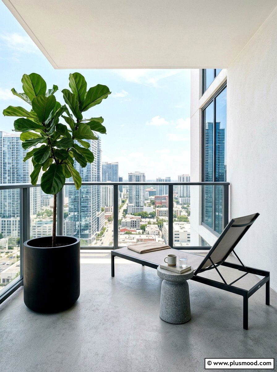 Minimalist Balcony Setup - 25 summer balcony makeover ideas
