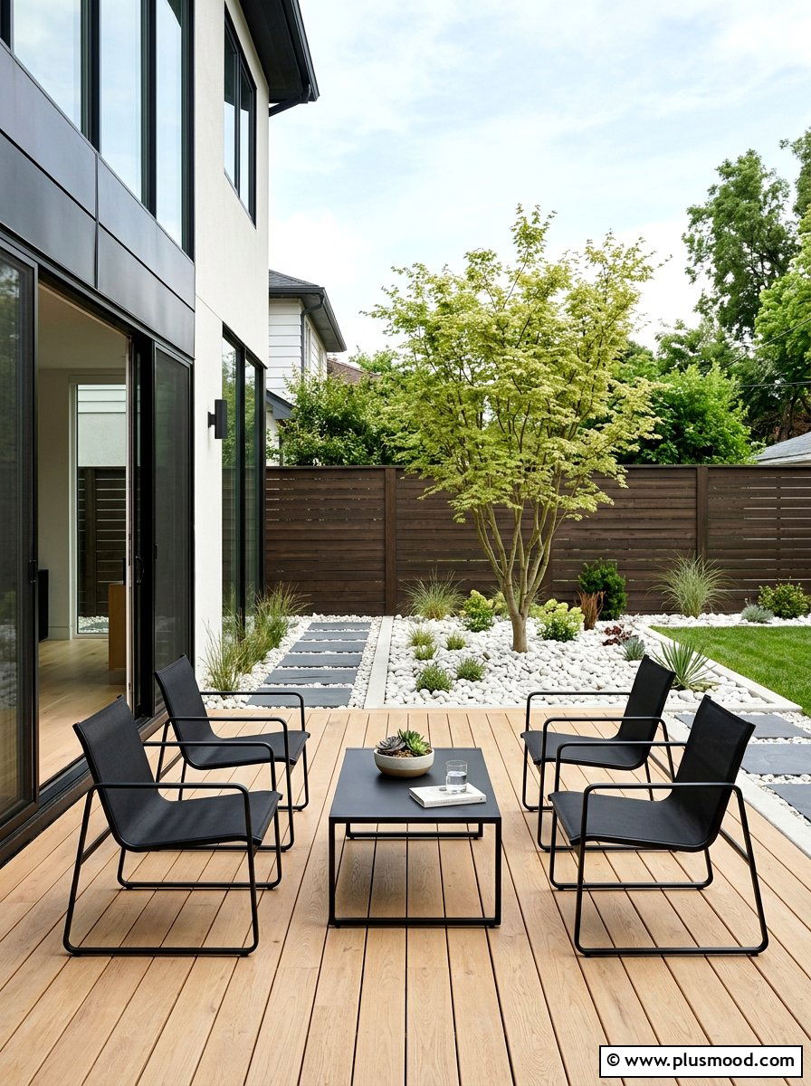 Minimalist Black Patio Chairs - 25 summer patio furniture ideas