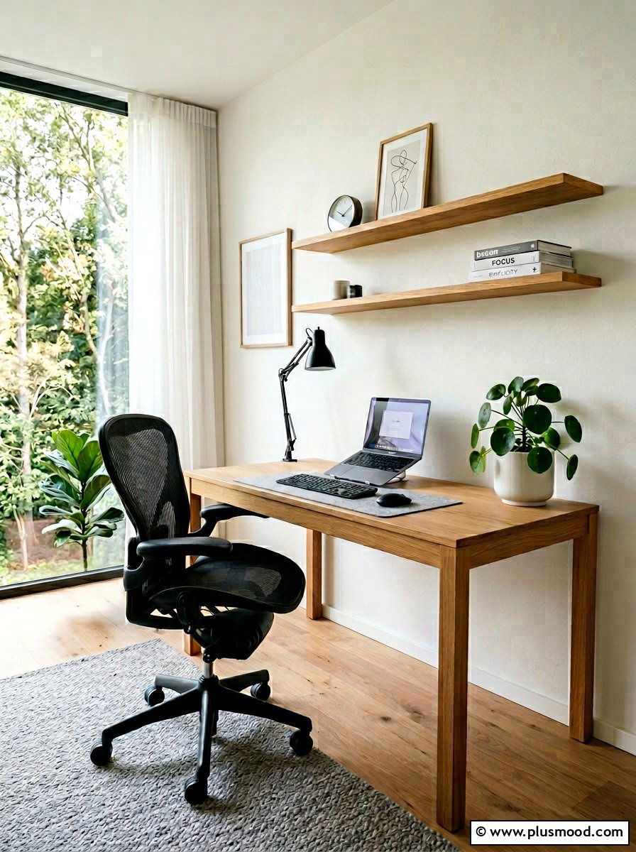 Minimalist Desk Setup - 25 August home decor ideas