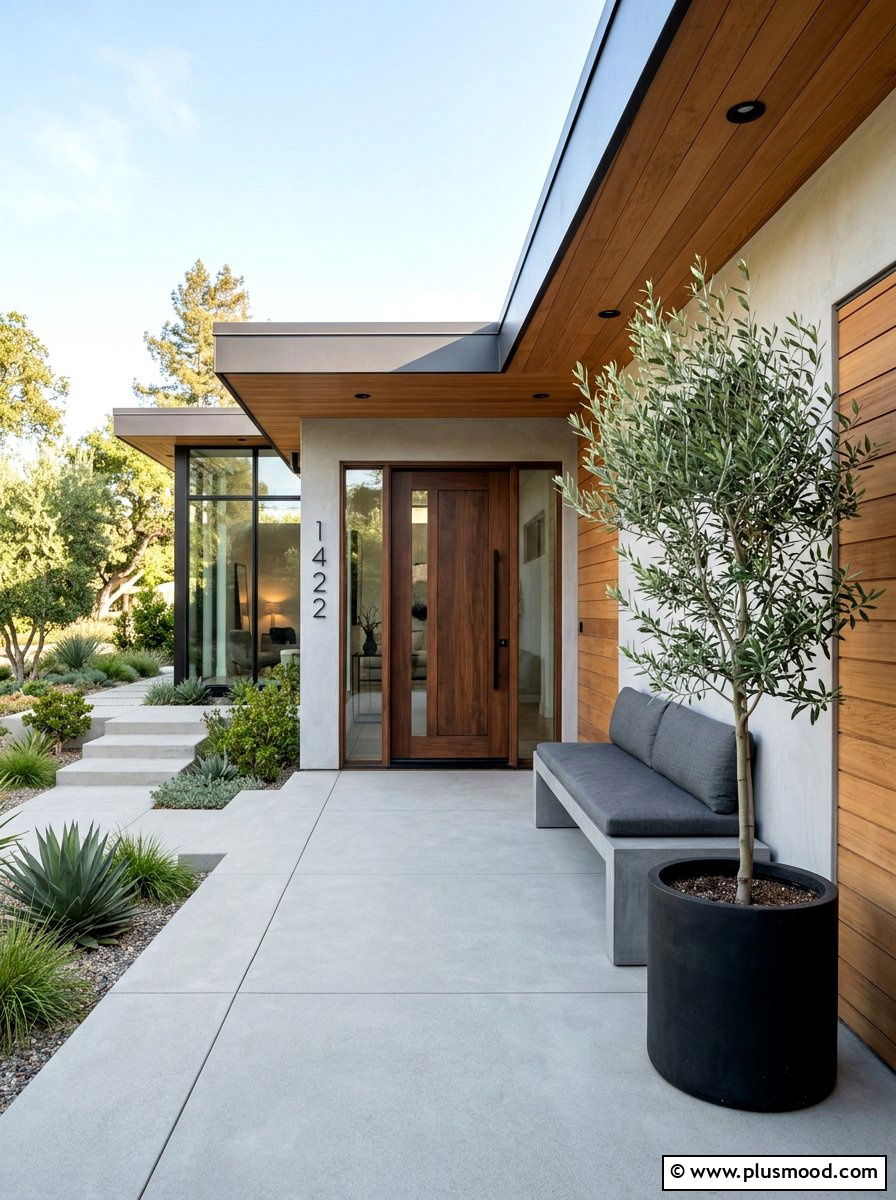 Minimalist Front Porch - 25 trending summer porch ideas