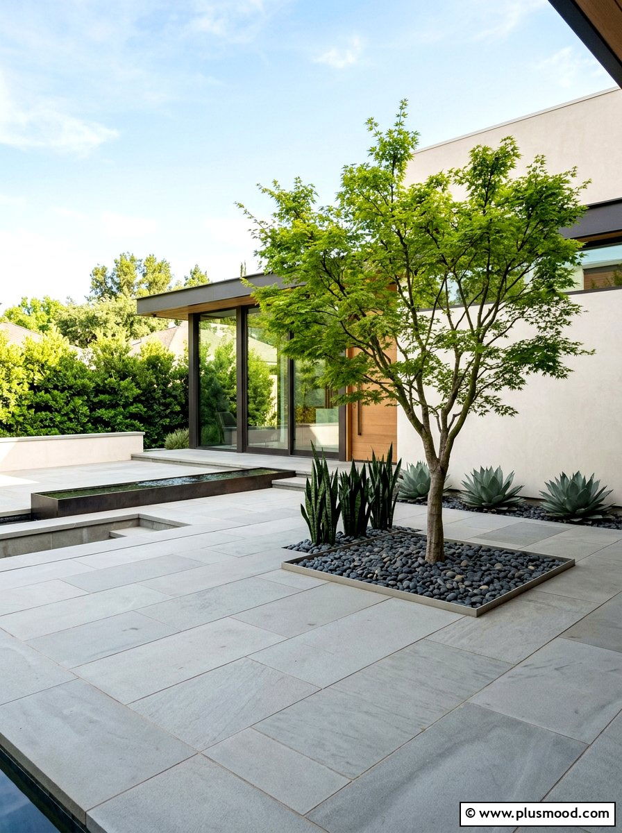 Minimalist Garden Landscape - 25 summer low maintenance garden ideas