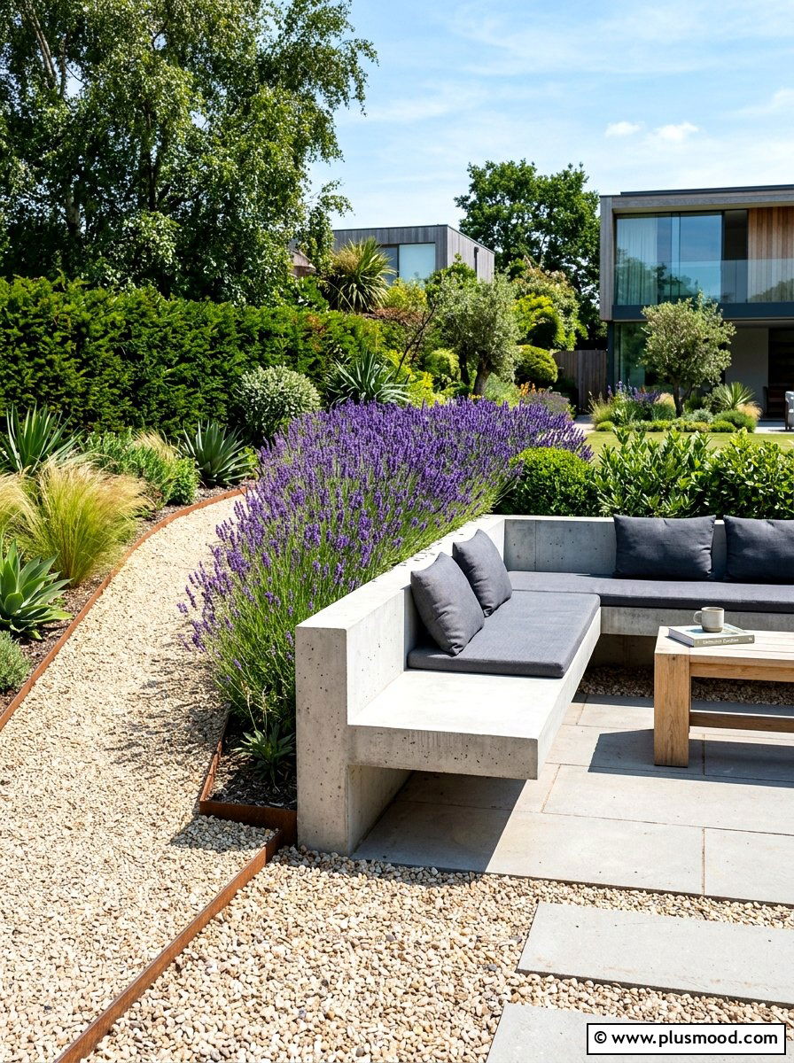 Minimalist Garden Seating - 25 summer minimalist summer decor ideas