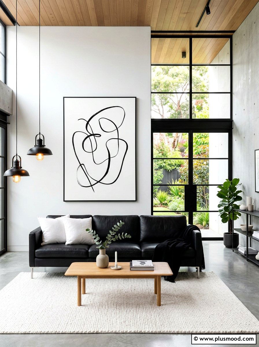Minimalist Line Art - 25 summer wall art ideas for living room