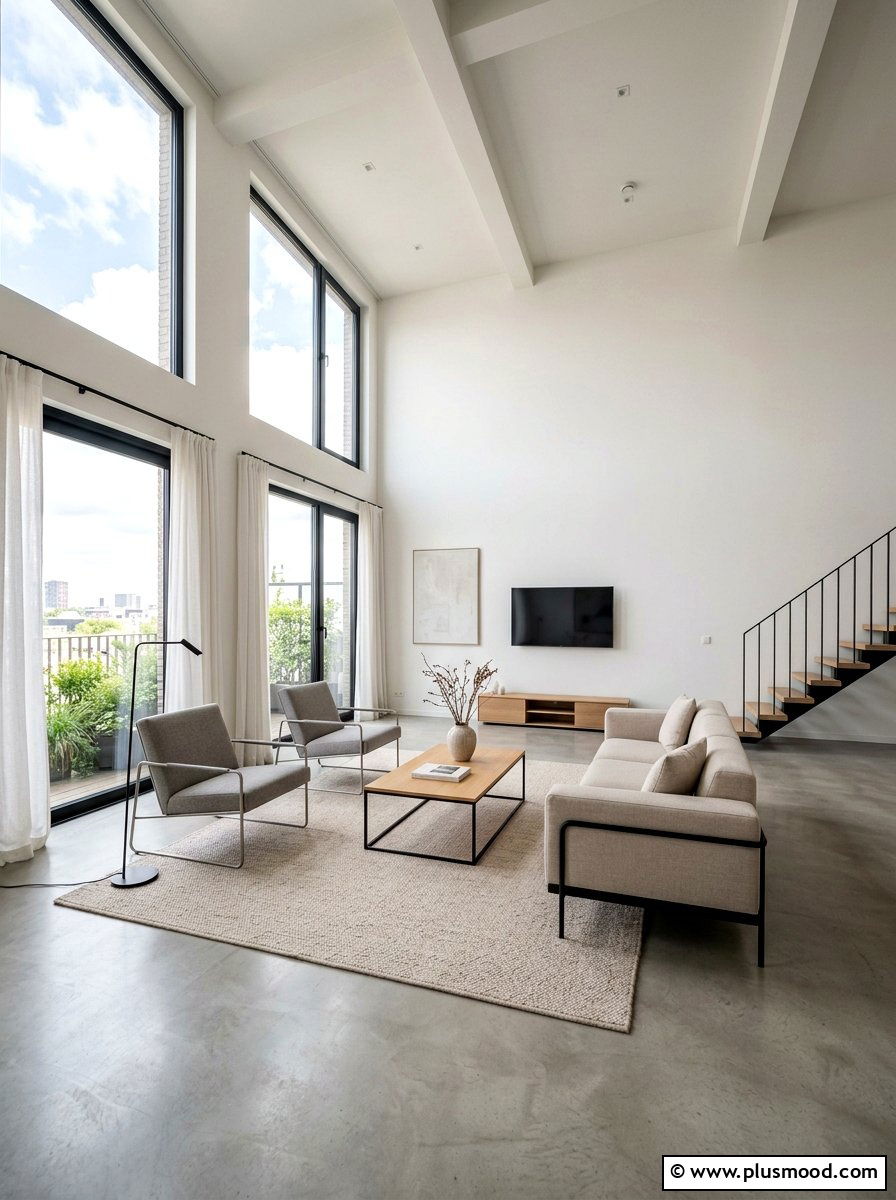 Minimalist Living Room - 25 airy summer living room ideas