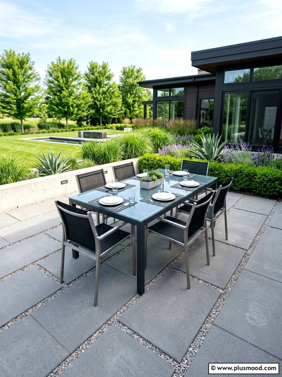 Minimalist Paver Patio - 25 trending summer patio ideas