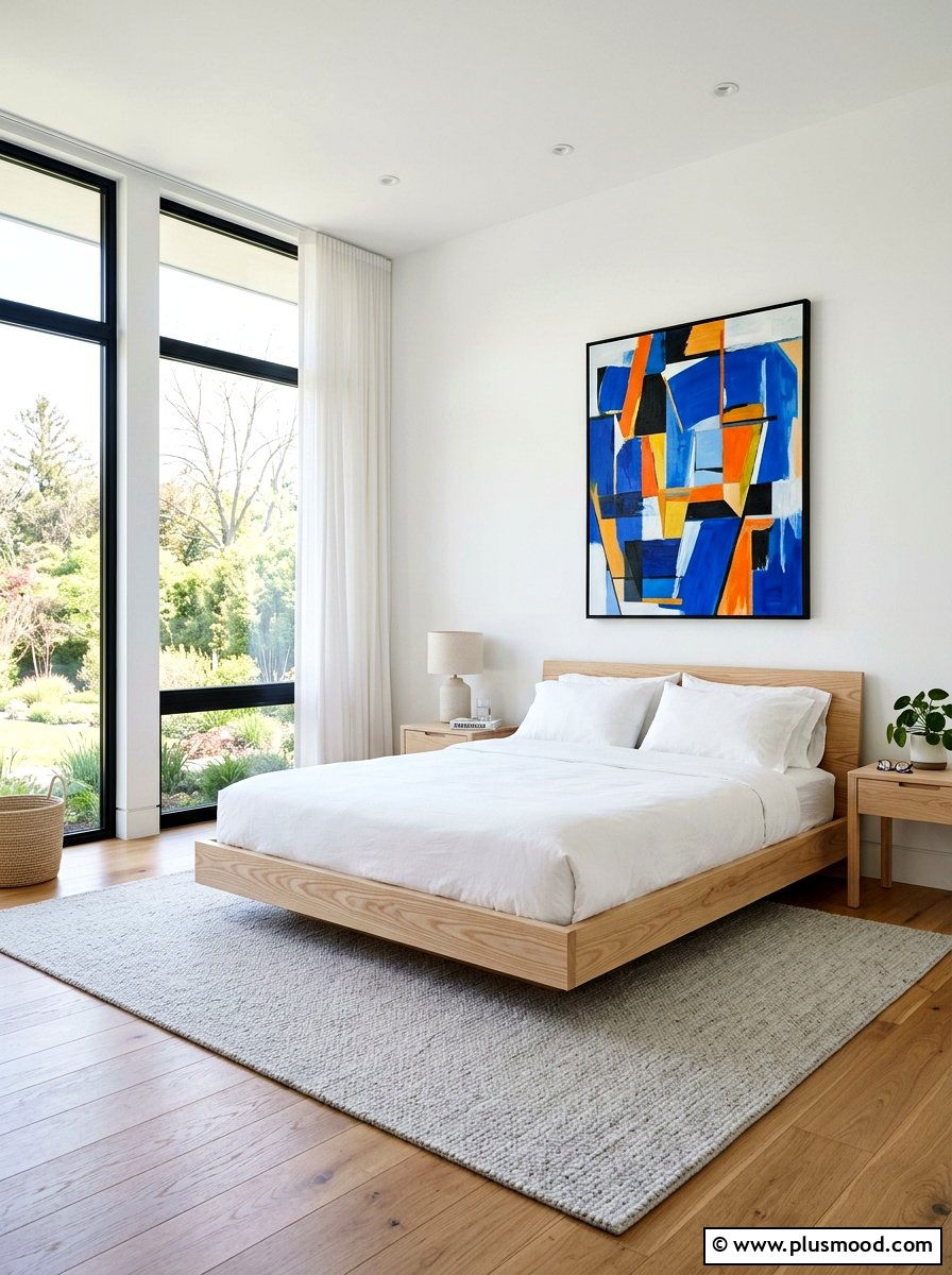 Minimalist Platform Bed - 25 late summer bedroom ideas