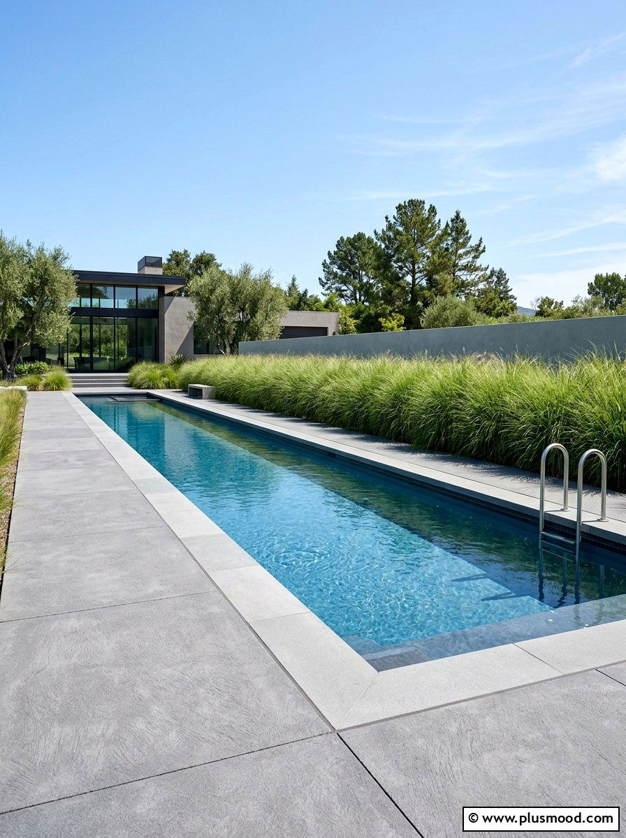 Minimalist Pool Landscaping - 25 pool landscaping ideas for hot climates
