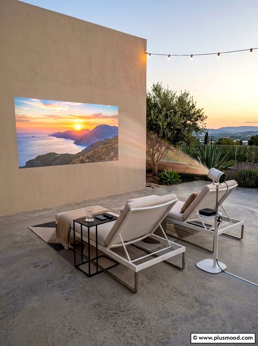 25 Small Backyard Ideas With Movie Screen Magic