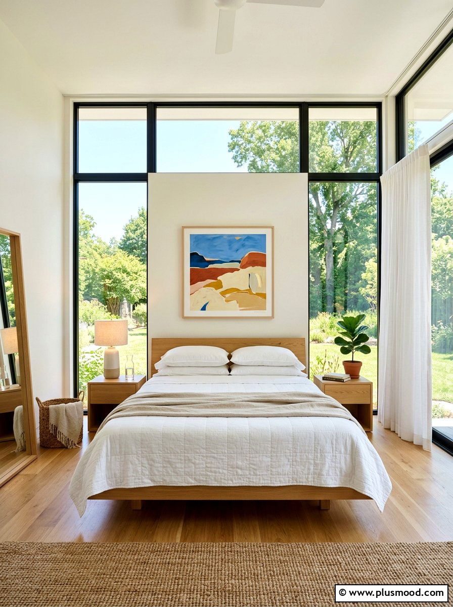 Minimalist Summer Bedroom - 25 fresh summer decorating ideas