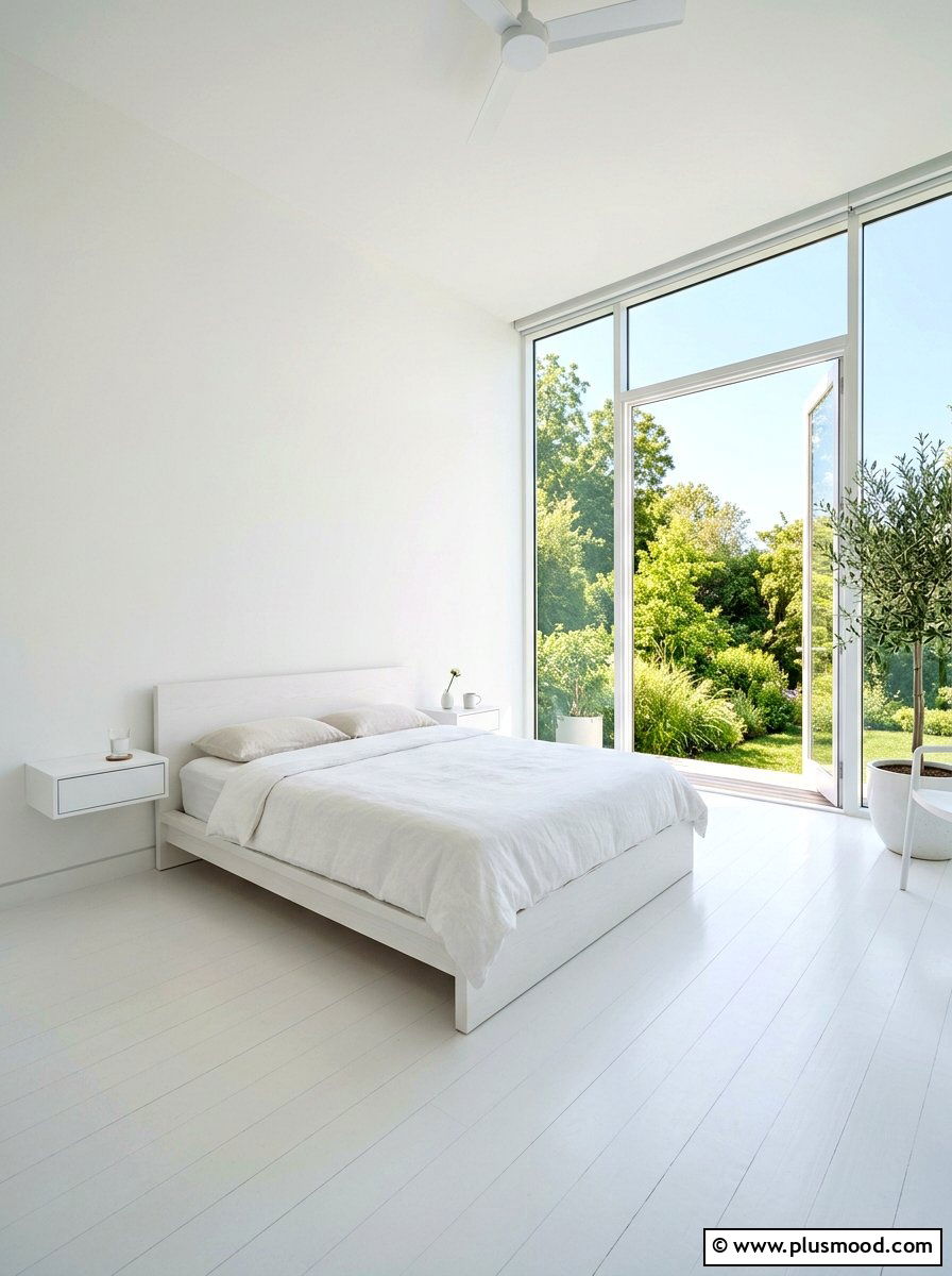 Minimalist Summer Bedroom - 25 light and airy summer bedroom ideas