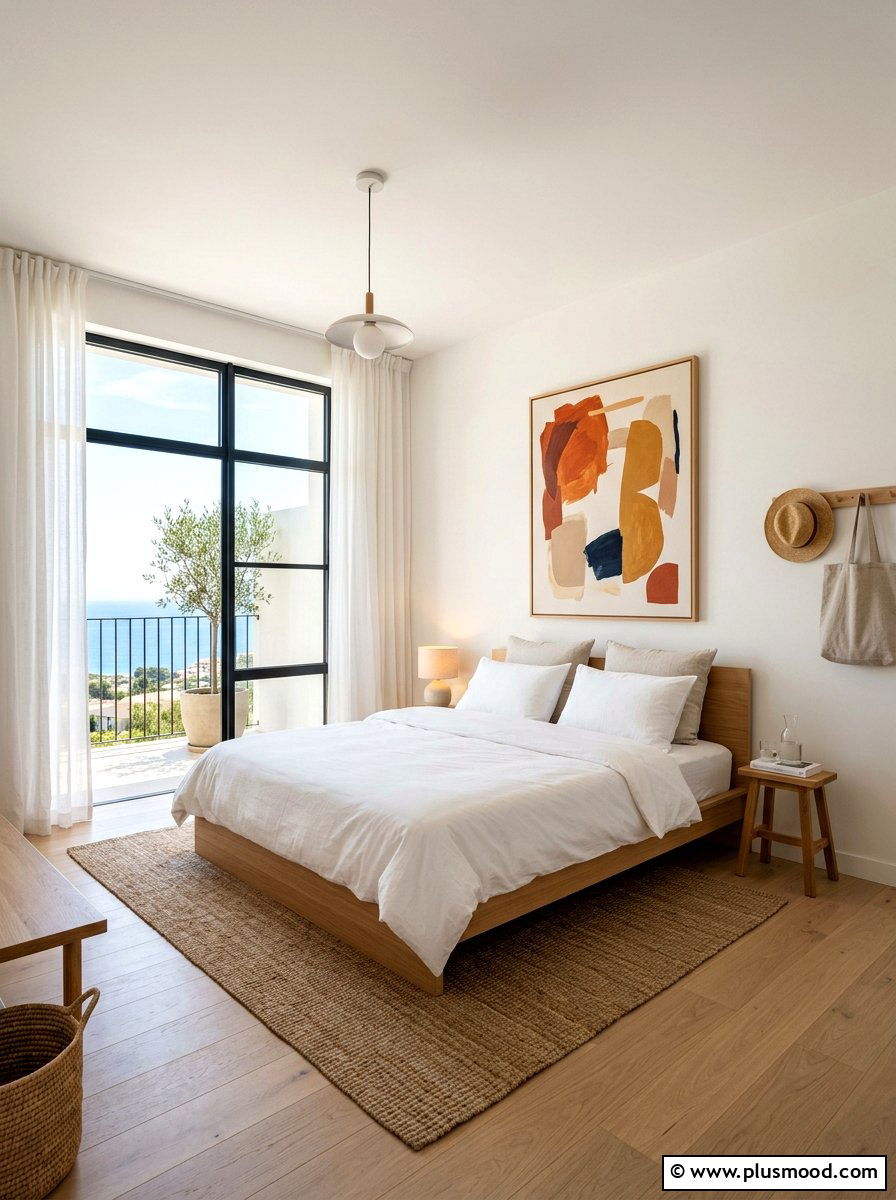 Minimalist Summer Bedroom - 25 elegant summer bedroom ideas
