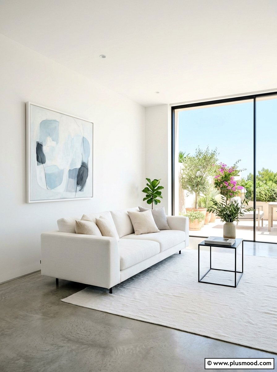 Minimalist Summer Living Room - 25 modern summer living room ideas