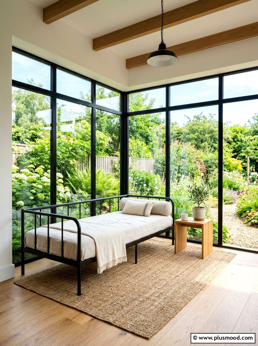 Minimalist Sunroom Space - 25 summer minimalist summer decor ideas