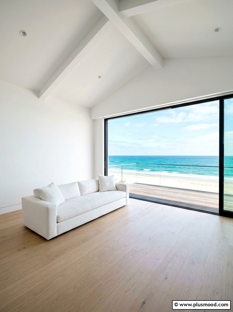 Minimalist beach living room - 25 beachy summer living room ideas
