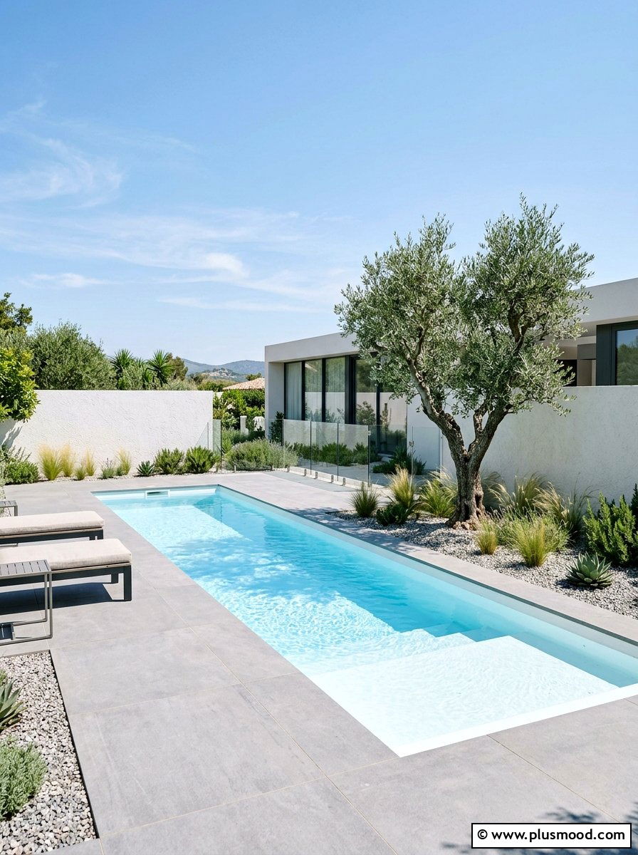Minimalist pool landscaping - 25 pool landscaping ideas for small backyards