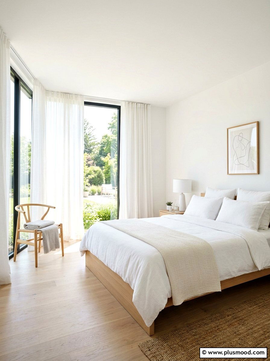 Minimalist summer guest room - 25 summer guest bedroom ideas