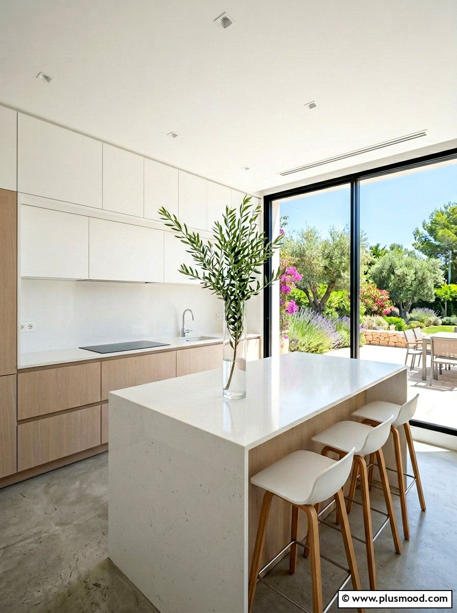 Minimalist summer kitchen - 25 summer kitchen decor ideas