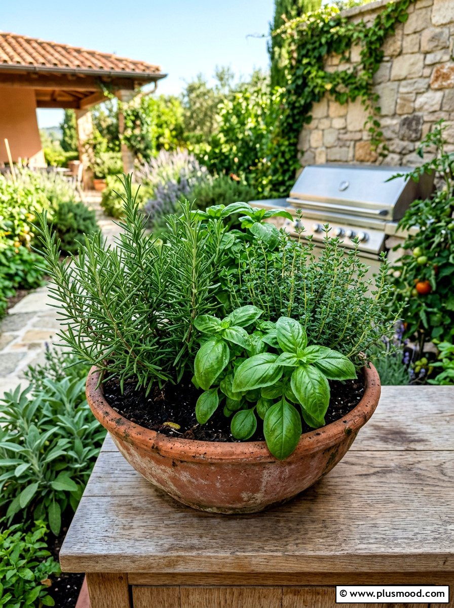 Mixed Culinary Herb Planter