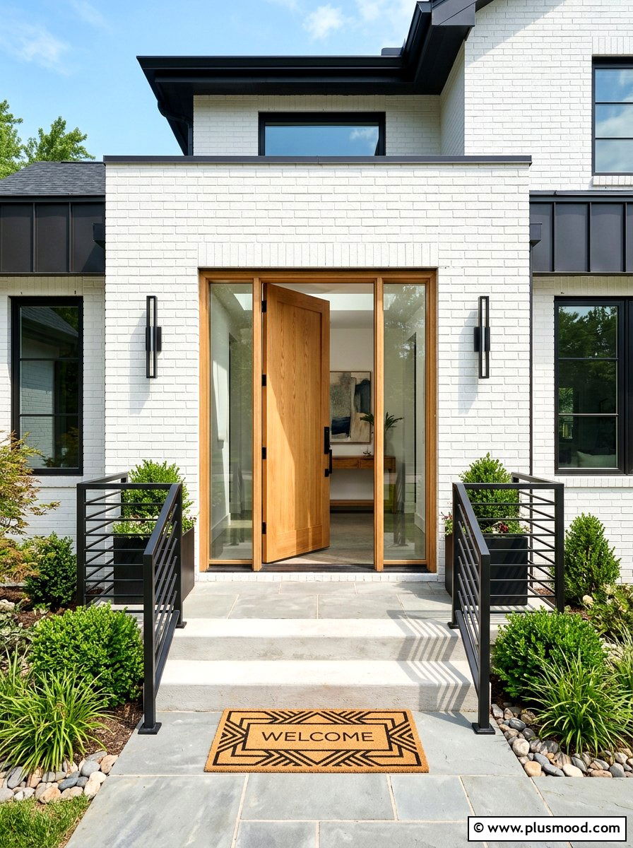 Modern Black Sconce Lighting - 25 summer porch lighting ideas
