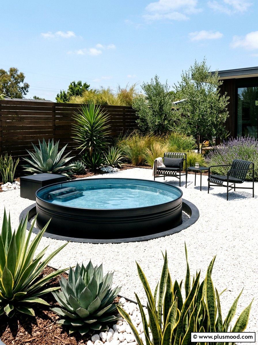 25 Summer Stock Tank Pool Ideas for Backyard Cool