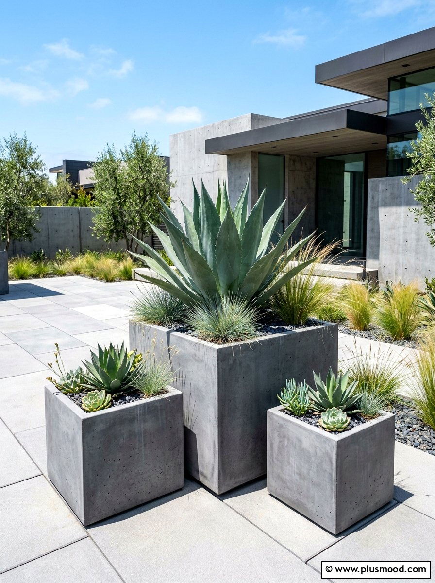 25 Summer Large Planter Ideas for Bold Outdoor Style