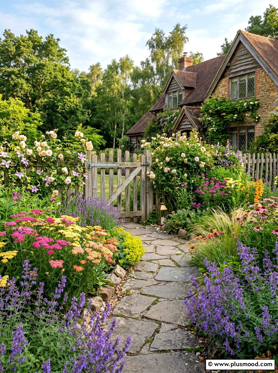 Modern Cottage Garden - 25 summer drought tolerant landscaping ideas