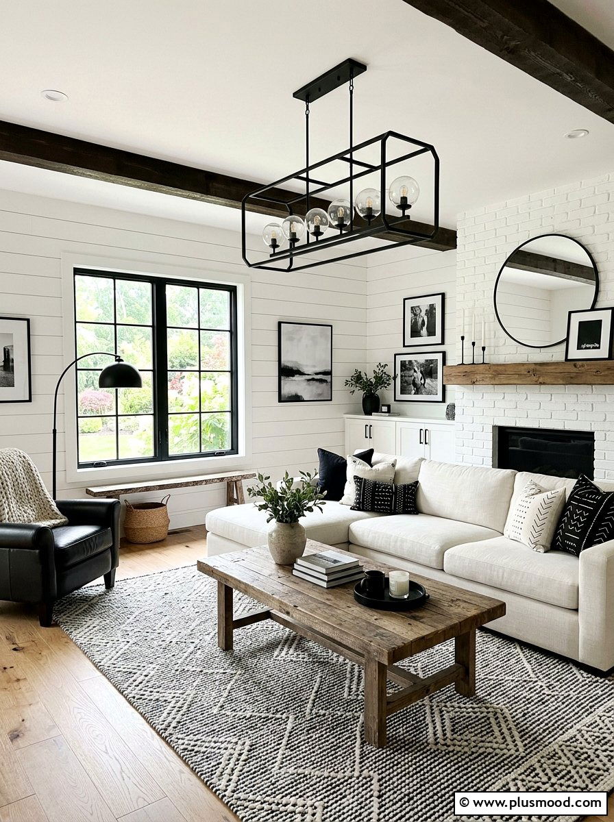 Modern Farmhouse Cottage Room - 25 summer cottage living room ideas