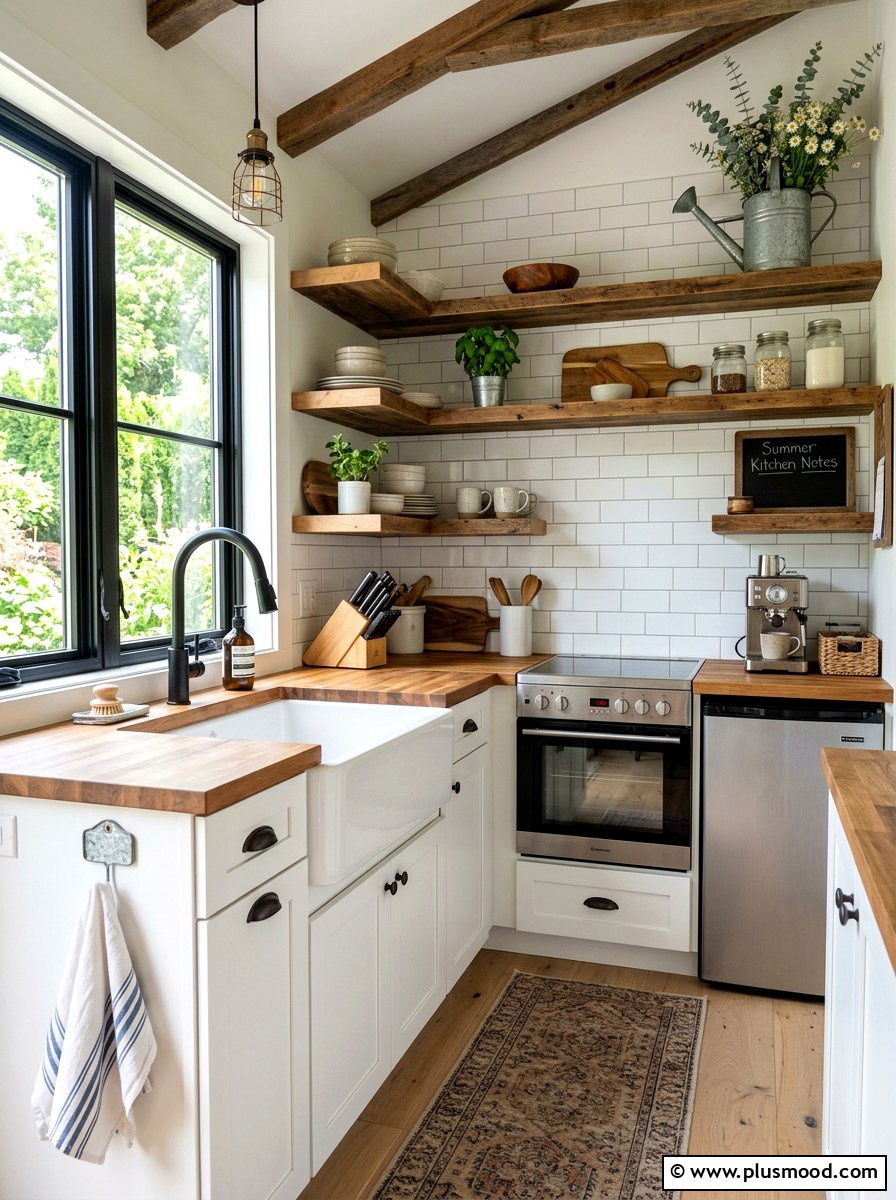 25 Summer Small Kitchen Decor Ideas for a Sunny Refresh