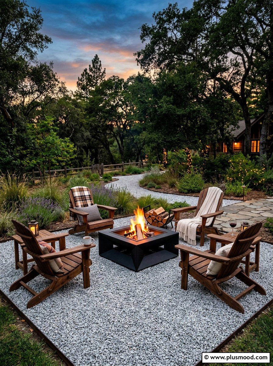 Modern Fire Pit - 25 summer backyard refresh ideas