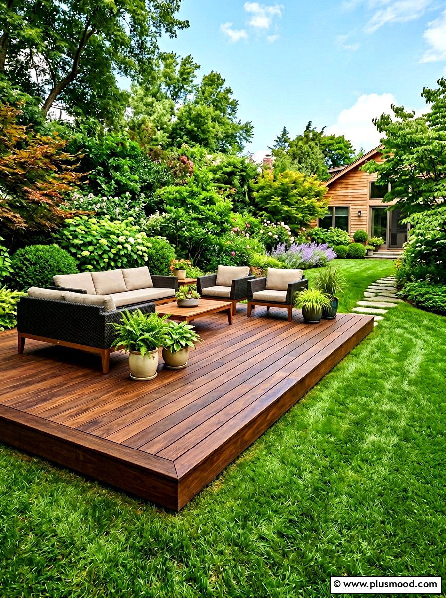 Modern Gas Fire Pit - 25 summer modern patio ideas