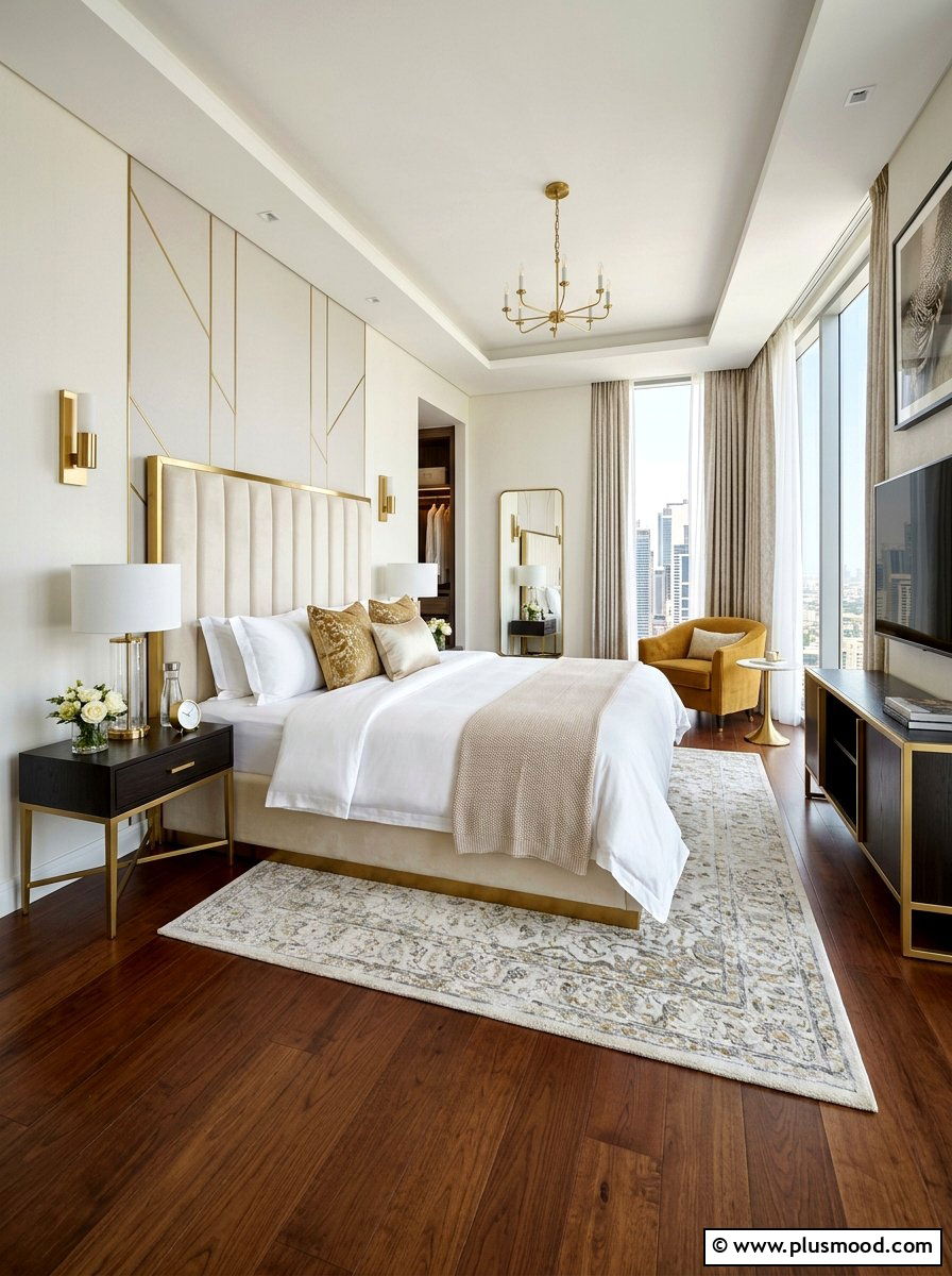 Modern Luxury Bedroom - 25 summer apartment bedroom ideas