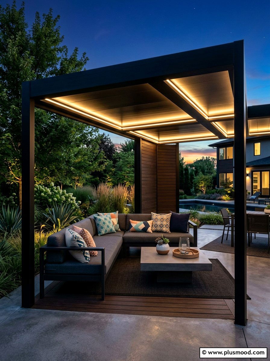 Modern Minimalist Cabana - 25 summer cabana ideas