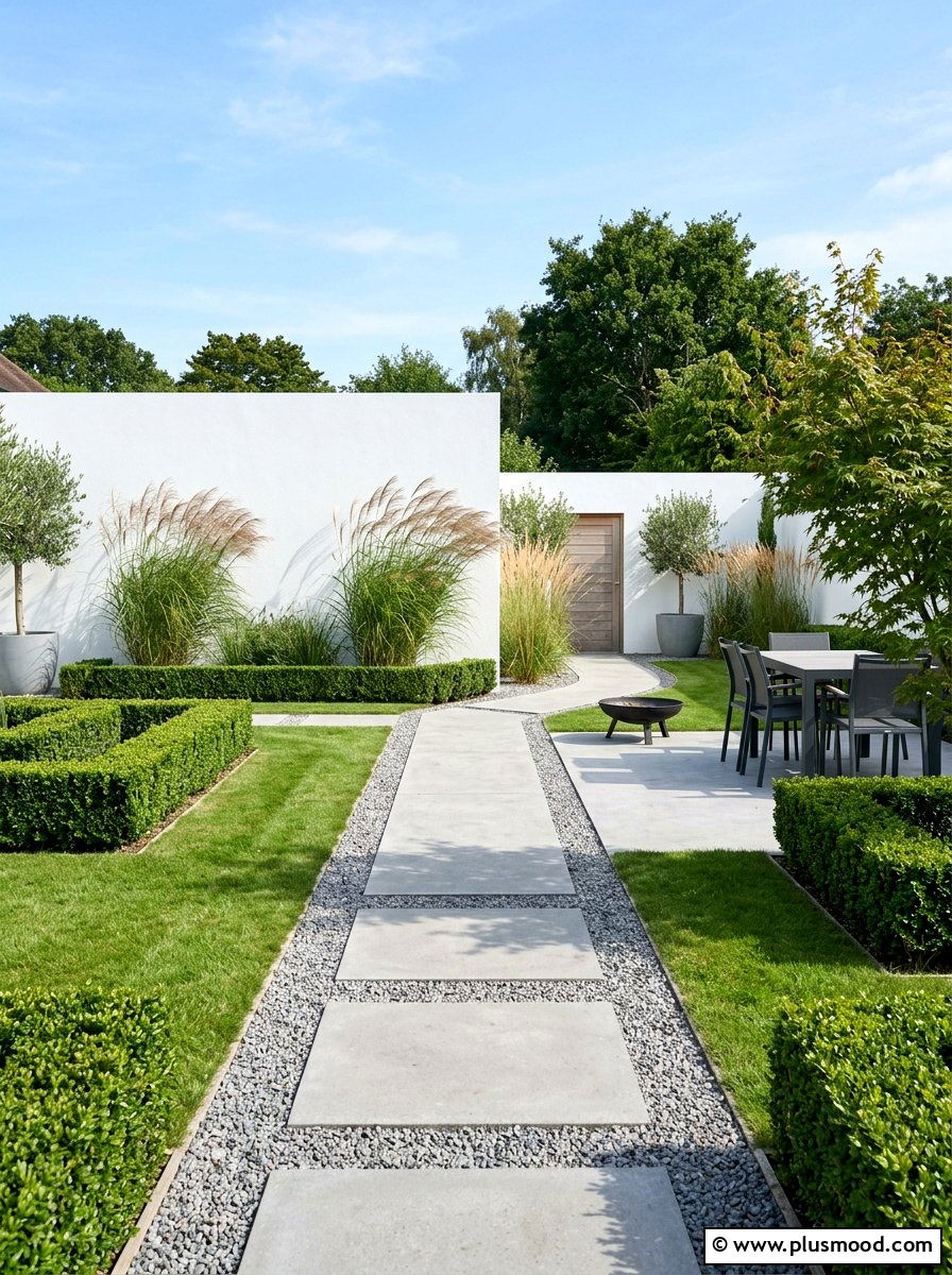 Modern Minimalist Garden - 25 trending summer garden ideas