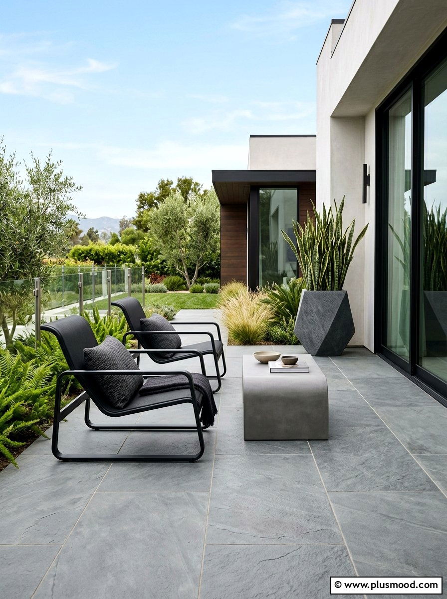 Modern Minimalist Patio - 25 summer patio styling ideas