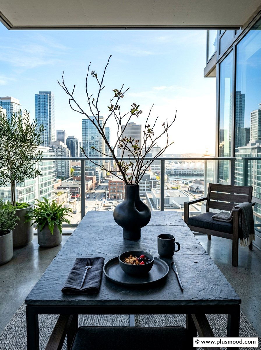 Modern Minimalist Patio Table - 25 late summer tablescape ideas
